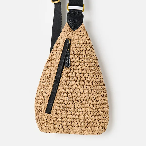 Wholesale handbag Ltd of New Straw Crossbody Bag Style 27810-3