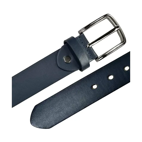 Classic Navy Blue PU Leather Belts for Men Mixed-2