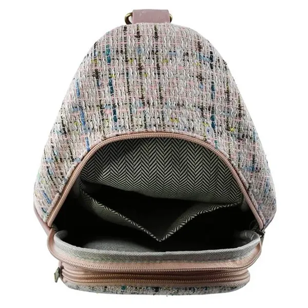 H27830 Kids Tweed Sling Bag-1