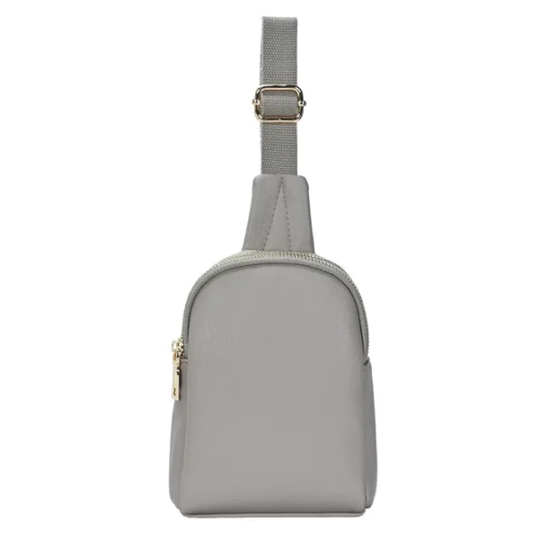 H27831 Janice Double Metal Zip Mini Sling Bag-1