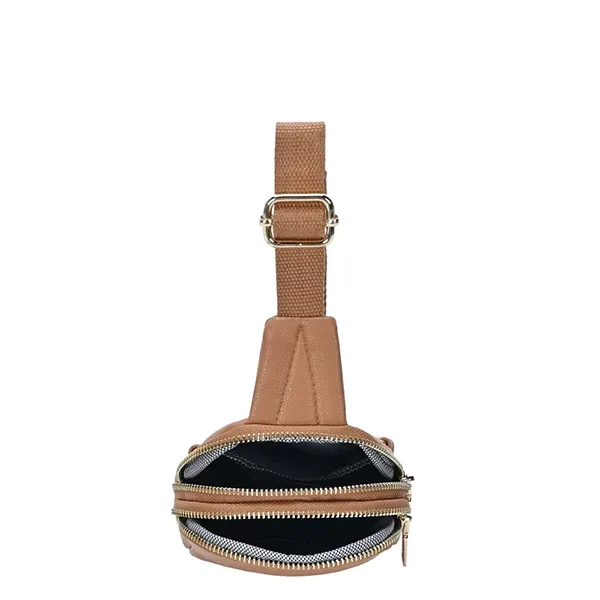 H27831 Janice Double Metal Zip Mini Sling Bag-4