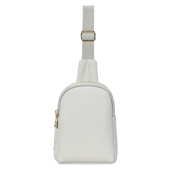 H27831 Janice Double Metal Zip Mini Sling Bag-5