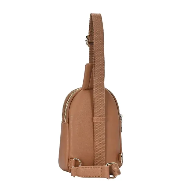 H27831 Janice Double Metal Zip Mini Sling Bag-6