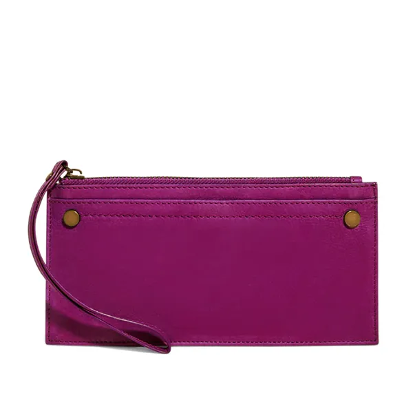 H27833 Long Wallet with Zip Closure-4
